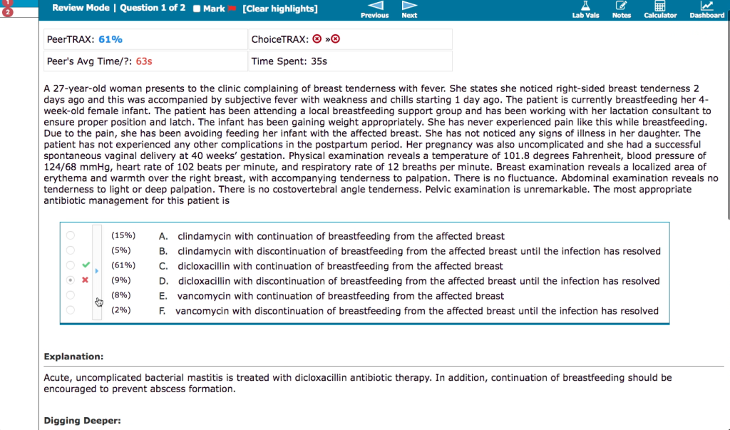 COMLEX and COMAT question review